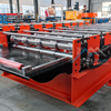 High Quality Full Automatic Metal Glazed IBR Trapezoidal Roof Sheet Roll Forming Machine For America