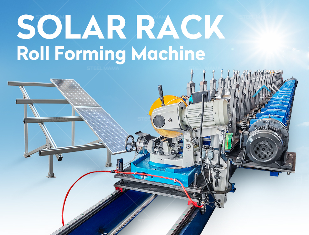 solar rack roll forming machine