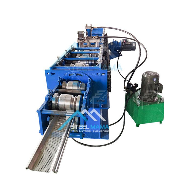 Hot Sale High Productivity Euro Type Shutter Door Machine Steel Rolling Shutter Door Slats Roll Forming Machine