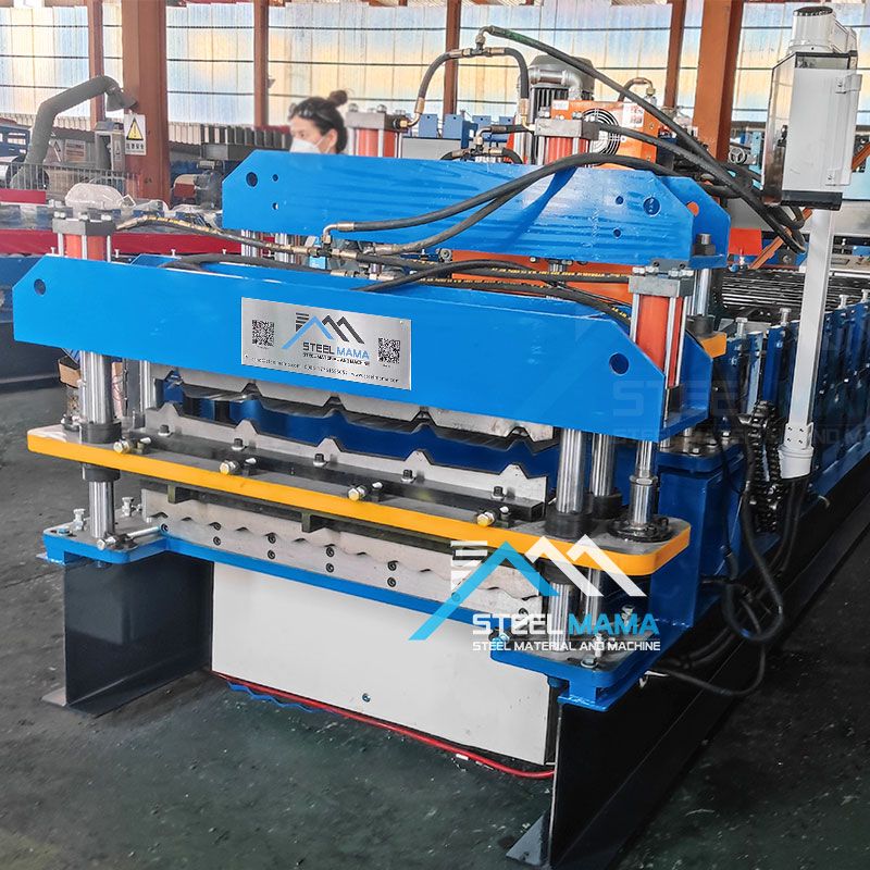 Factory Customized 836 Corrugated And 840 TR5 IBR Tile Double Layer Steel Roofing Panel Roll Forming Machine