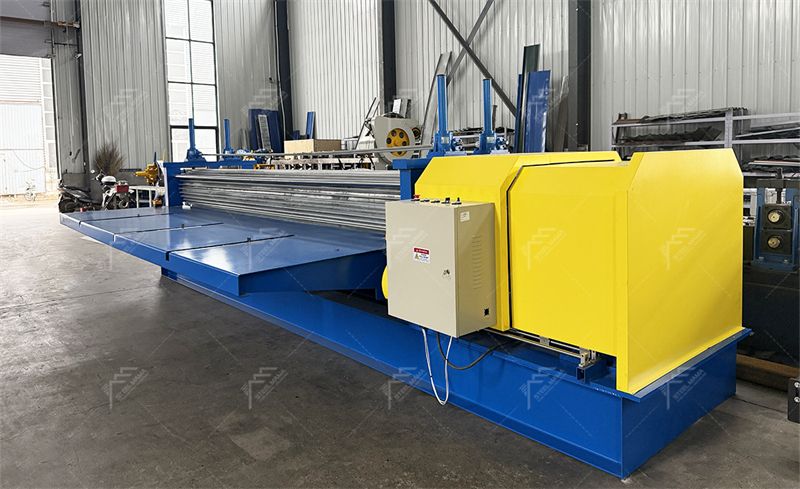 Barrel corrugated roll forming machine