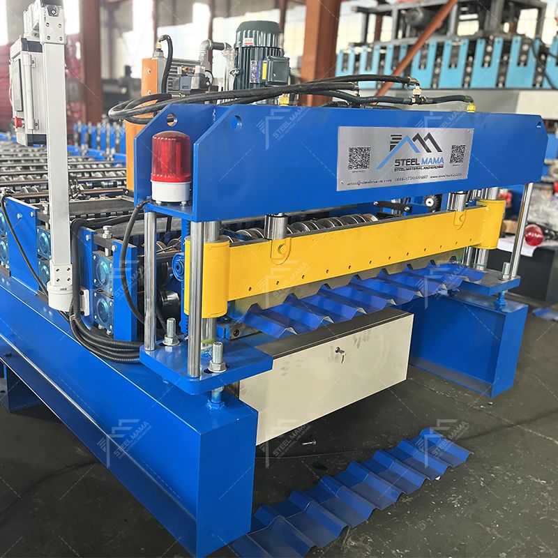 Honduras Popular High Output Full Automatic R101 Trapezoidal Roofing Sheet Roll Forming Machine