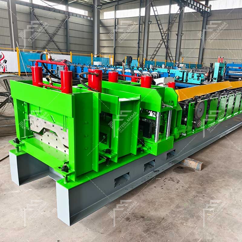 Steelmama Professional Production Full Automatic Grain Silo Wall Sheet Roll Forming Machine 