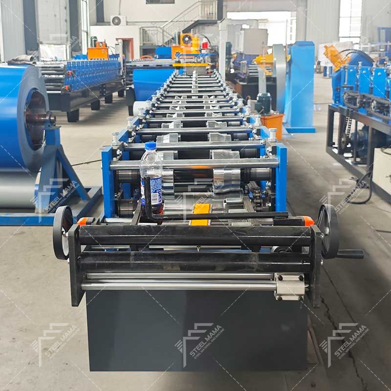 Steelmama High Efficiency Metal Roof Ridge Cap Roll Forming Machine for Ghana