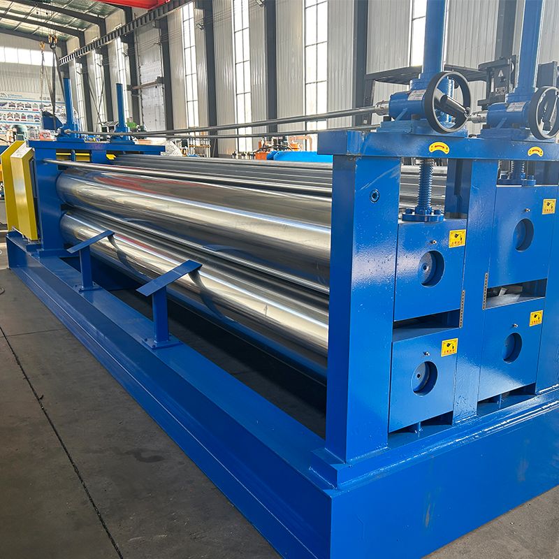 Mali Popular High Efficiency Full Automatic Barrel Drum Type Metal Sheet Corrugated Machine