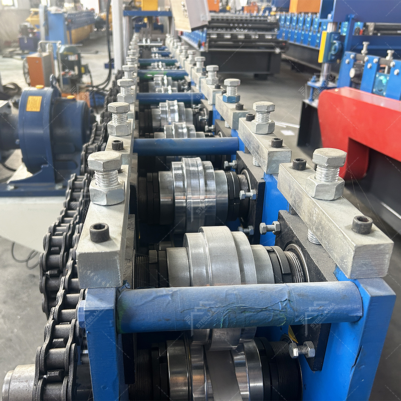 Portugal Popular High Performance Mild Steel DIN Rail Channel Roll Forming Machine