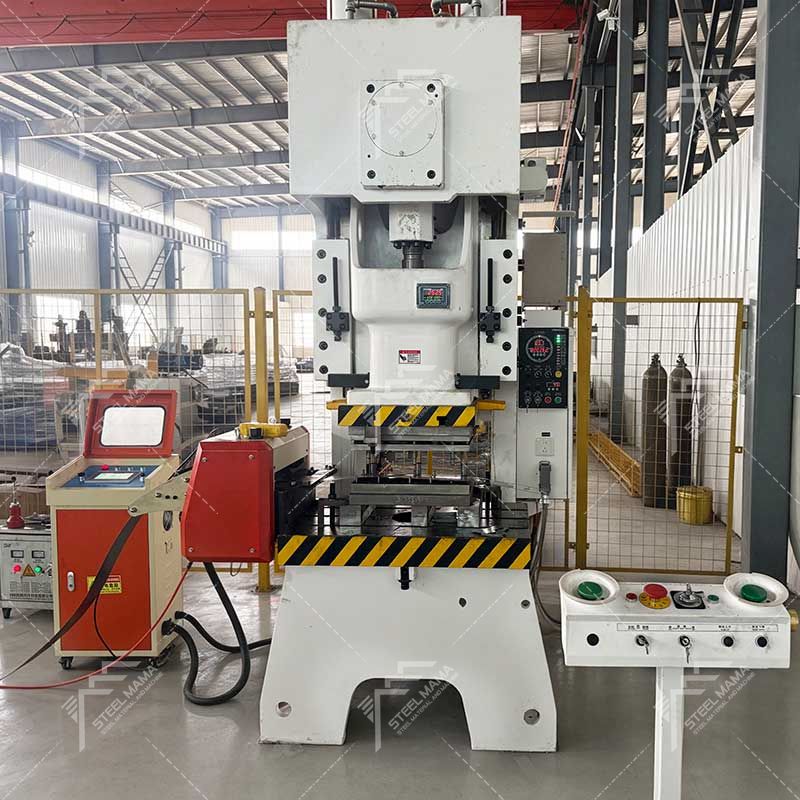 Steelmama Mexico Popular High Productivity Automatic Metal Punching Making Machine Production Line 