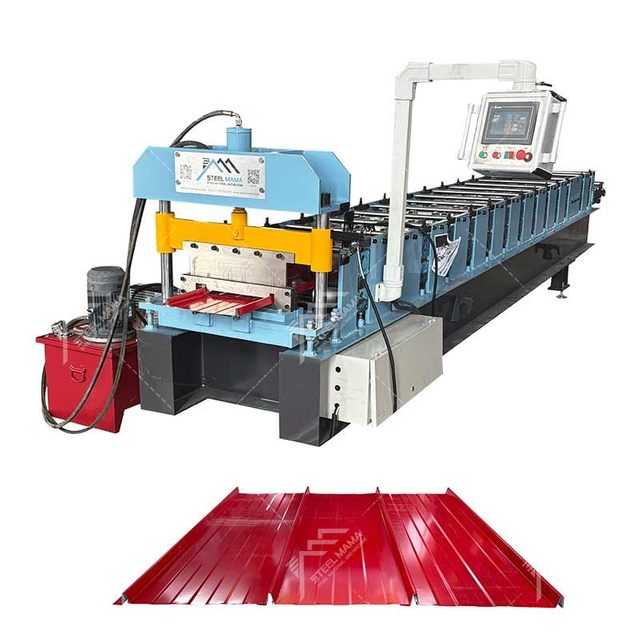 Thailand Popular Construction Building Material Metal Color Steel 310 Self Lock Roof Sheet Roll Forming Machine Price