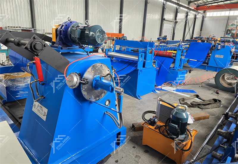 Leveling And Slitting Machine