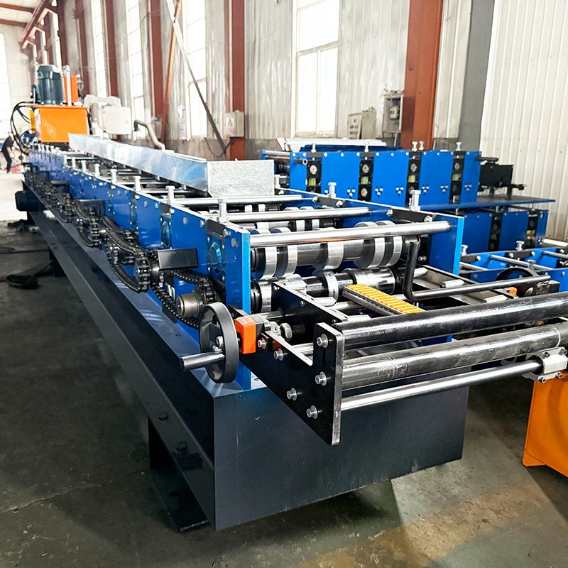 Zimbabwe Popular Leading Full Automatic High-Speed Portable Ridge Cap Roll Forming Machine