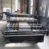 Premium 988 Corrugated & 1000 Trapezoidal & 996 Wall Panel Three Layer Roof Sheet Roll Forming Machine Line for Palestine