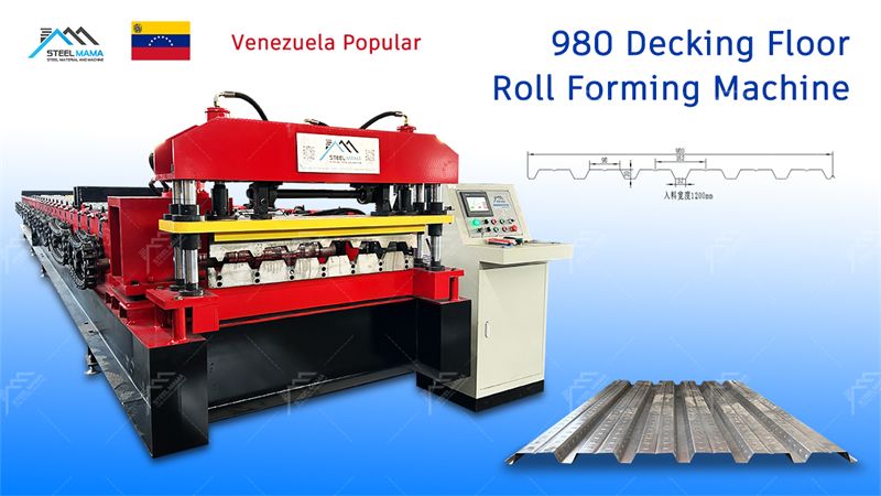 Metal Decking Floor Machine