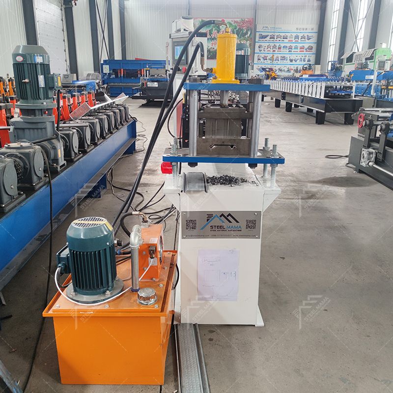 Morocco Popular Premium Euro Style Roller Shutter Door Cold Roll Forming Machine 