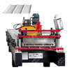 South Africa Popular High Efficiency Galvanized Steel 700 Spring Lock Roll Forming Machine