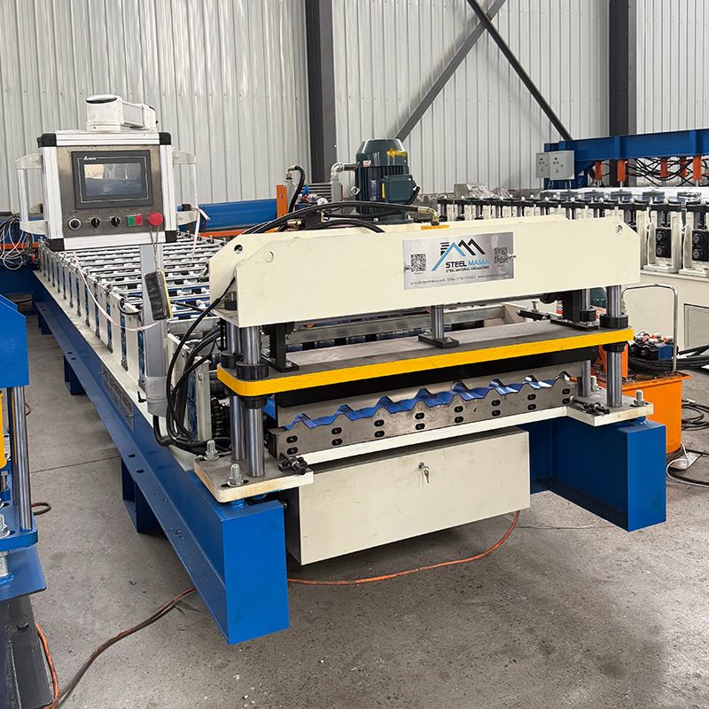 Mexico Popular Custom Design Premium R101 Trapezoidal Roofing Sheet Roll Forming Machine