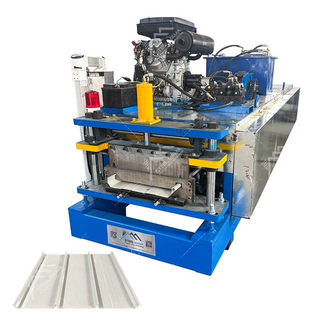 Prime Quality Color Steel Kr18 Standing Seam Roofing Sheet Roll Forming Machine for Mexico