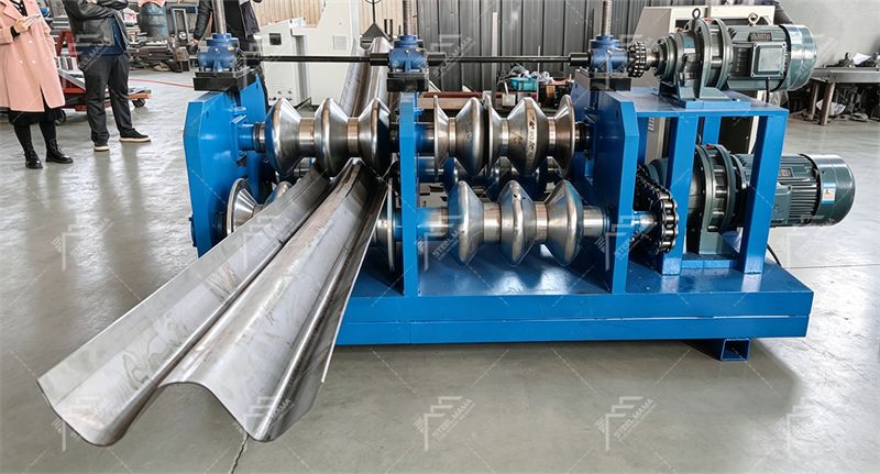 Crash Barrier Beam Curving machine