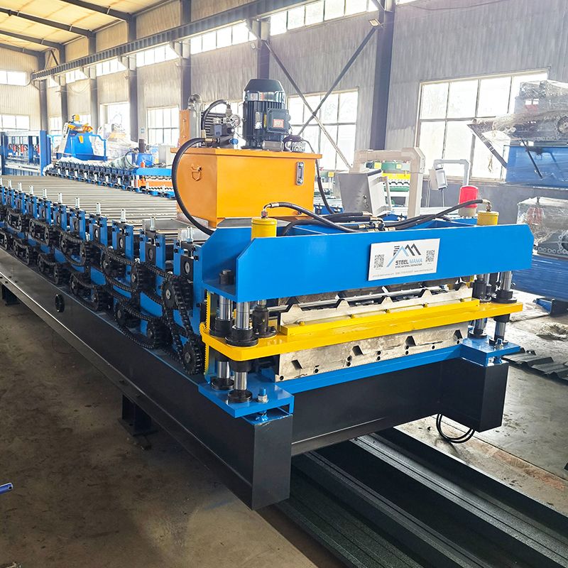 Peru Popular High Productivity TR4 IBR & TR5 IBR Roofing Sheet Double Layer Machine