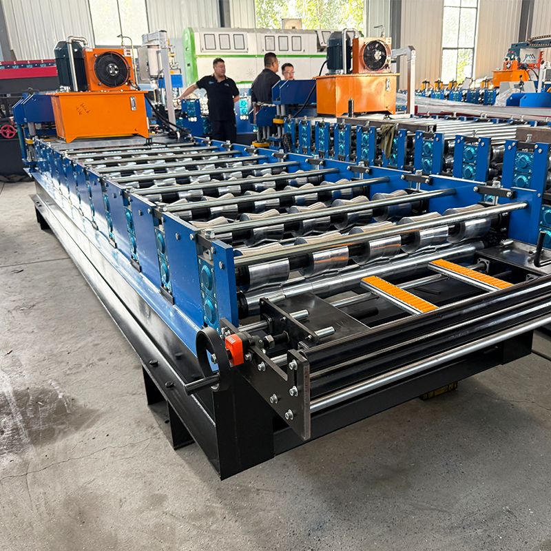 Factory Supply Full Automatic High Precision 800 Tile Roll Forming Machine for South Sudan
