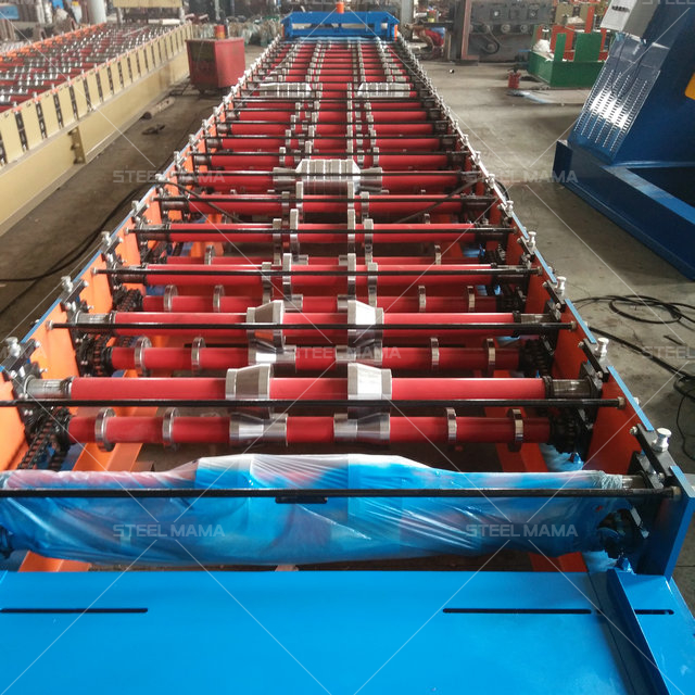 Fully Automatic 4 Ribs Roofing Panel Roll Forming Machine Popular in South America