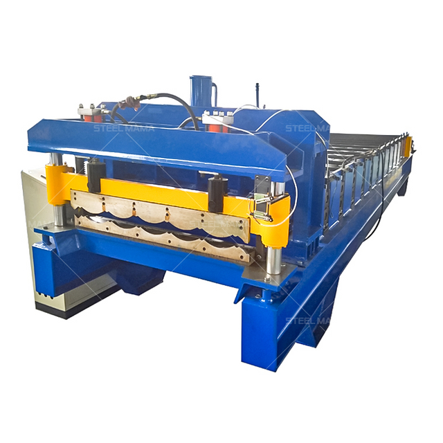 2022 Galvanized Metal Color Steel 868 Type Making Machine Roman Roofing Tile Roll Forming Machine Price