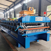 Factory Prices High Quality 840 TR5 Trapezoidal And 800 Corrugated Double Layer Metal Roofing Sheet Making Machine