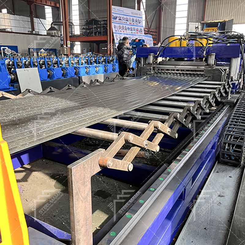 Factory Direct Sales Full Automatic Storage Using Grain Bin Silo Making Machine Production Line
