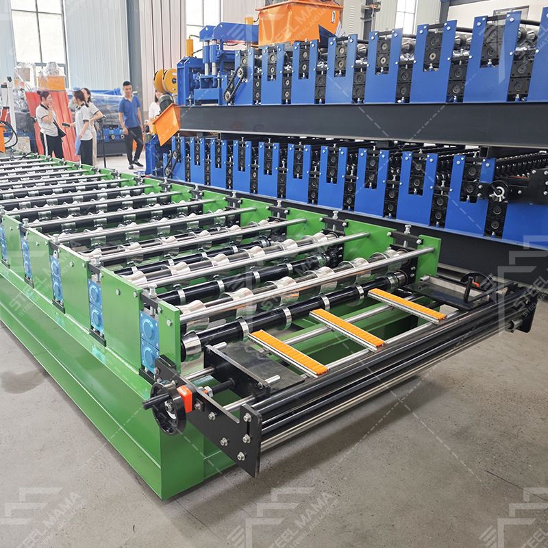 Colombia Popular Automatic TR6 Trapezoidal Metal Roof Sheet Roll Forming Machine