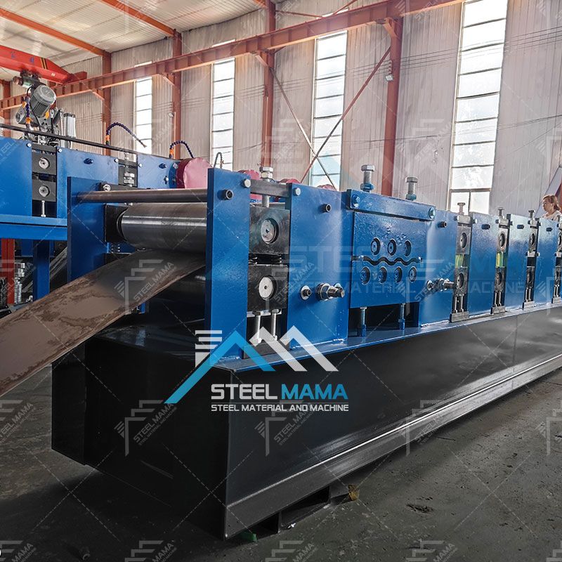 Dominica Popular High Quality Steel L Angle Iron Roll Forming Making Machine Latest Metal Angle Iron Making Machine