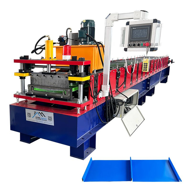 Vietnam Popular High Stability Standing Seam Roll Forming Making Machine
