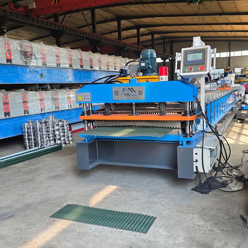 Chile Popular High-Speed Customizable Corrugated Roofing Sheet Roll Forming Machine