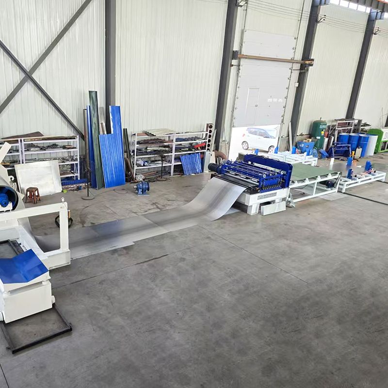 Factory Supply High Productivity Customizable 0.3-2mm Cut to Length Machine for India