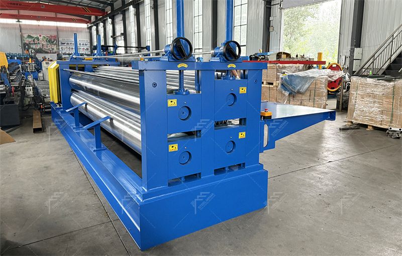 Barrel corrugated making machine