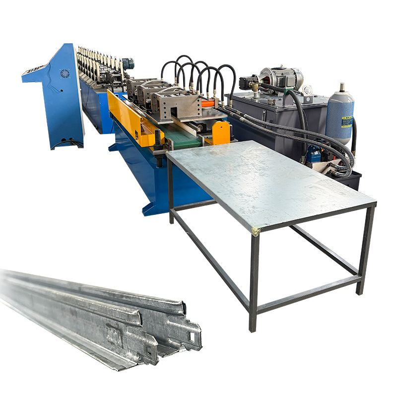 High Performance Adjustment Size Cross T Grid Roll Forming Machine for India