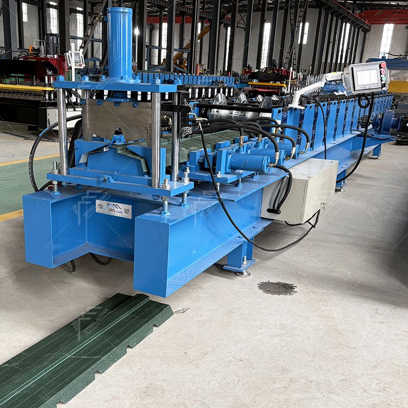 Zimbabwe Popular Custom High Productivity Metal Ridge Cap Roll Forming Machine