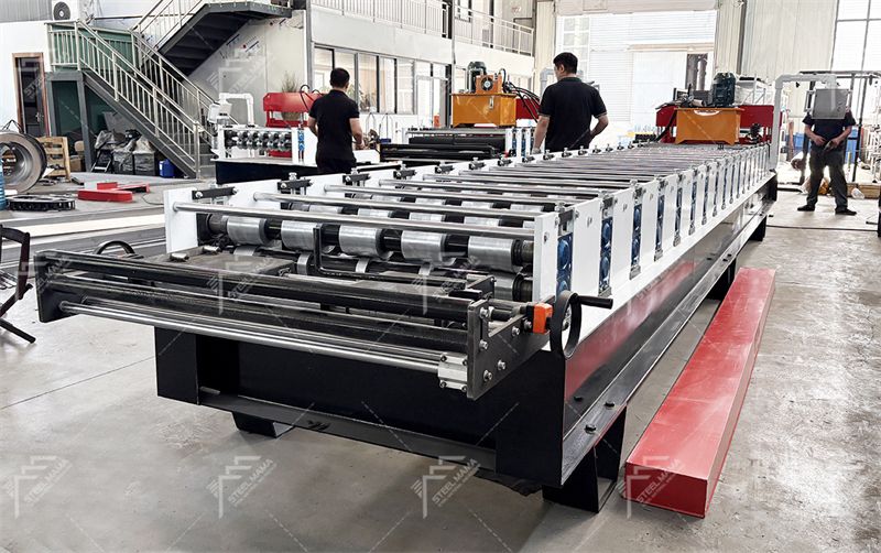 IBR roofing sheet making machine