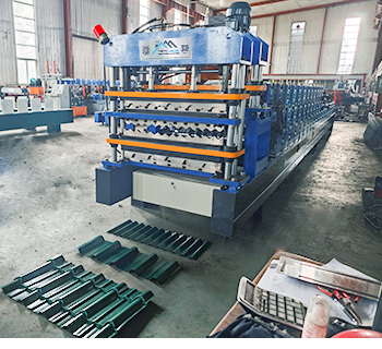 three layer roof sheet roll forming machine