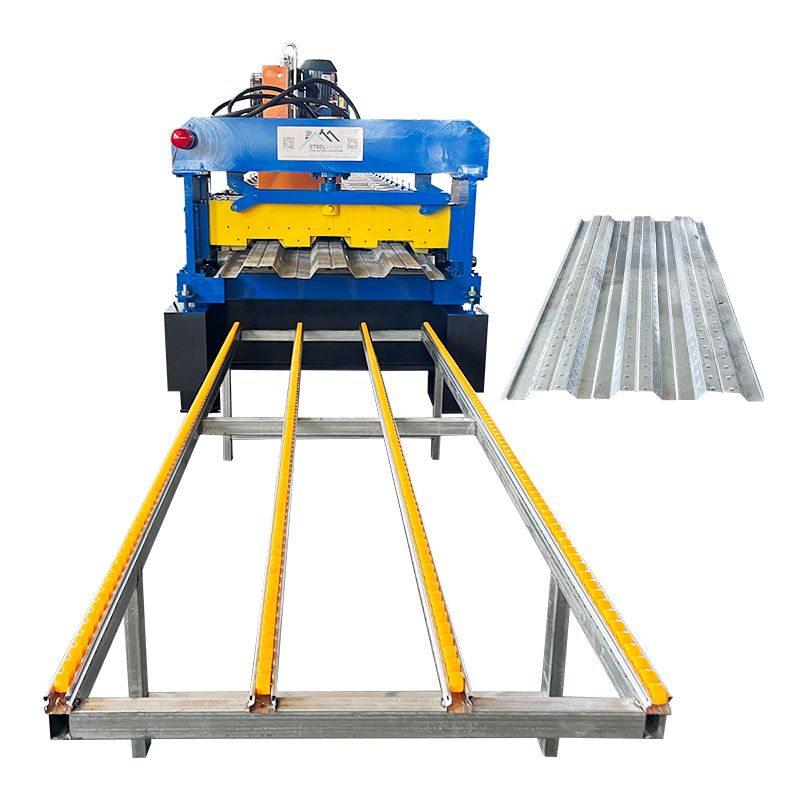 Ecuador Popular Full Automatic High Quality Decking Floor Roll Forming Machine