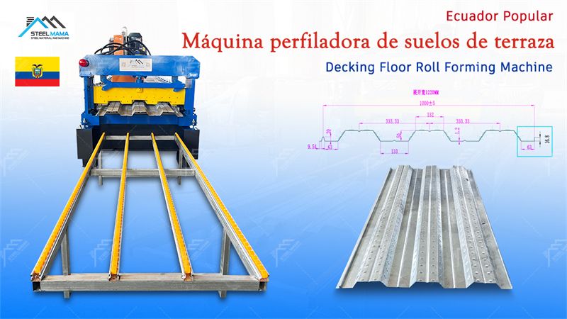 Decking Floor Roll Forming Machine