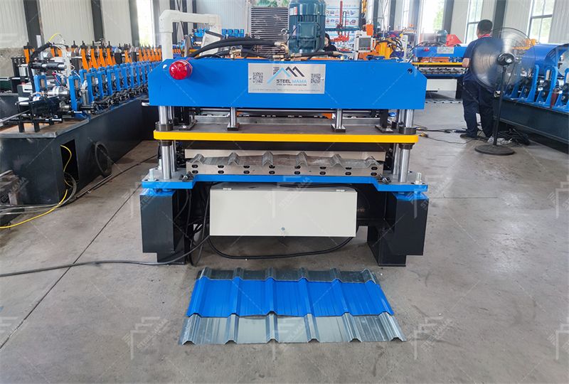 trapezoidal panel roll forming machine