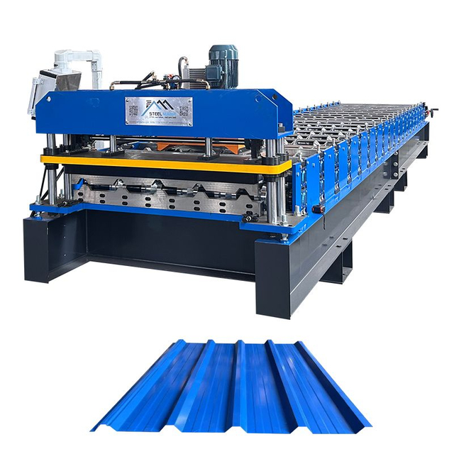 India Popular Premium Full Automatic 1000 Trapezoidal Roofing Sheet Roll Forming Machine