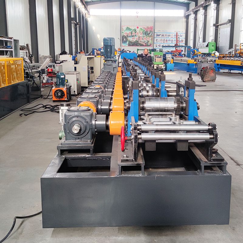 Algeria Popular Efficient Custom Design Solar Rack Roll Forming Machine Production Line