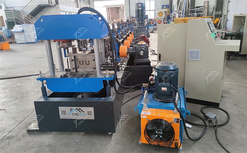 Solar rack rolling forming machine 