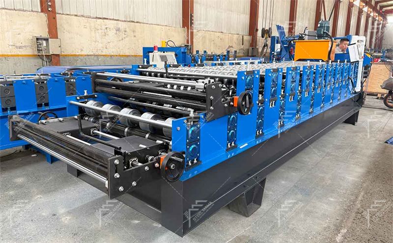 double roof machine