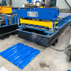 South Sudan Popular High Efficiency 868 Tile Roof Sheet Roll Forming Machine