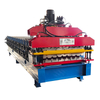 Colombia Popular High Performance R101 Trapezoidal & 966 Tile Roofing Sheet Double Layer Machine