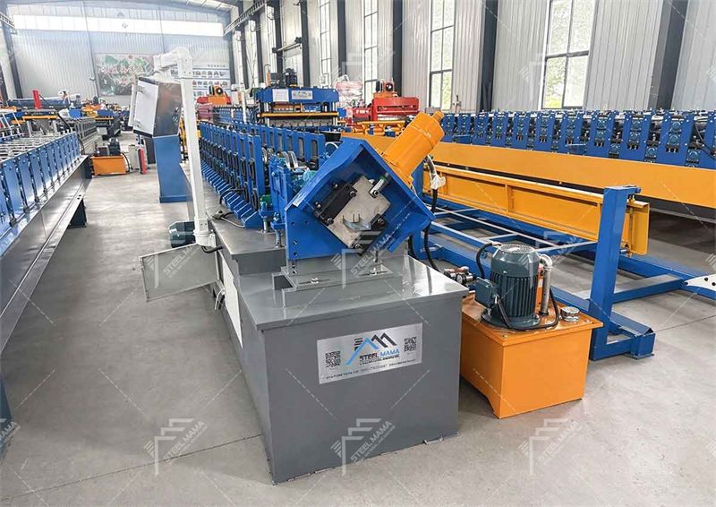 U Track sheet metal forming machine
