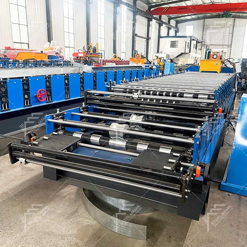 Dominican Popular High Standard 988 Corrugated & 1010 IBR Roofing Panel Double Layer Forming Machine Line