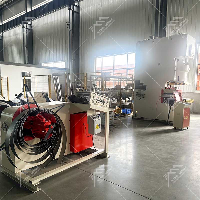 Mexico Popular High Efficiency Automatic Sheet Metal Punching Making Machine Production Line 