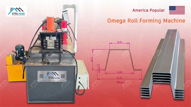 Omega Roll Forming Machine